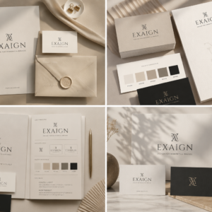 Servicii Branding si Identitate Vizuala Exaign